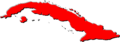 Cuban map